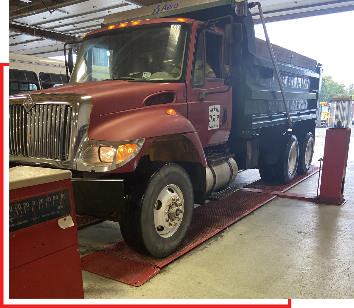 Commercial truck at Hale's Automotive, showcasing the premier repair services offered. Trust us for comprehensive maintenance, ensuring the reliability and efficiency of your fleet in Marion, IL.